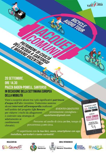 Acque comuni: bicycle audio tour Acque comuni: bicycle audio tour