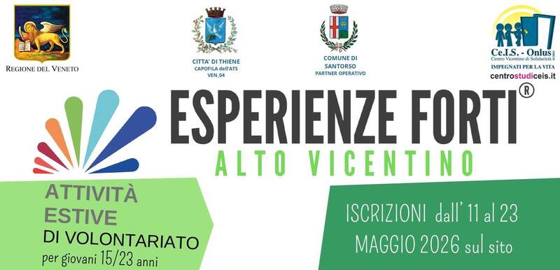 Banner esperienze forti 2026