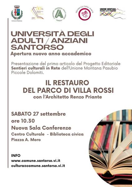 Apertura anno accademico Università degli adulti/anziani