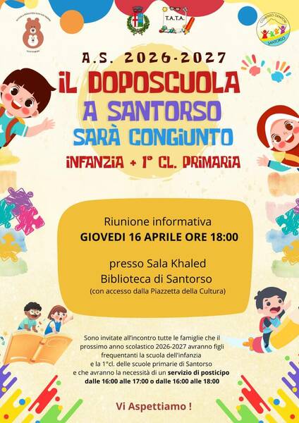 Doposcuola 2026/27 a Santorso