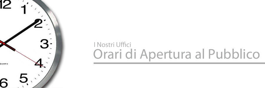 orari uffici